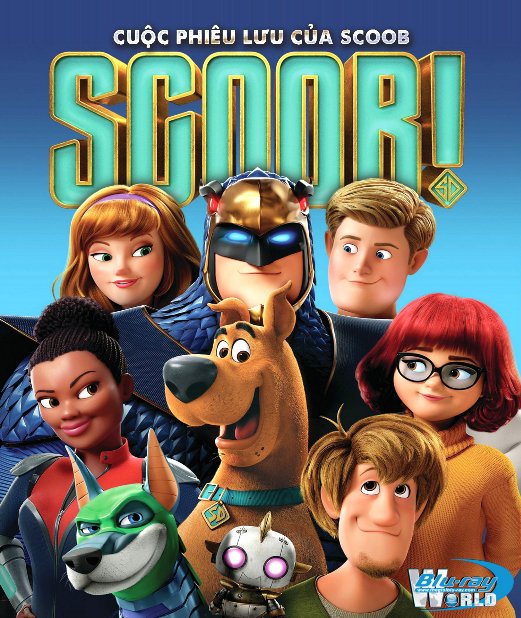 F2087. Scoob! 2020 - Cuộc Phiêu Lưu Của Scooby-Doo 2D50G (DTS-HD MA 5.1) 